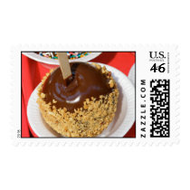 Nut Chocolate Coated Apple Stamp by halloweentreats Nut Chocolate Coated Apple Stamp