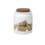 Nut Cluster Candy Jar