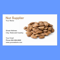 nut supplier business cards