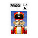 Nutcracker Custom Holiday Postage stamp