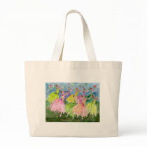 Nutcracker Dance of the Flowers Canvas Bags