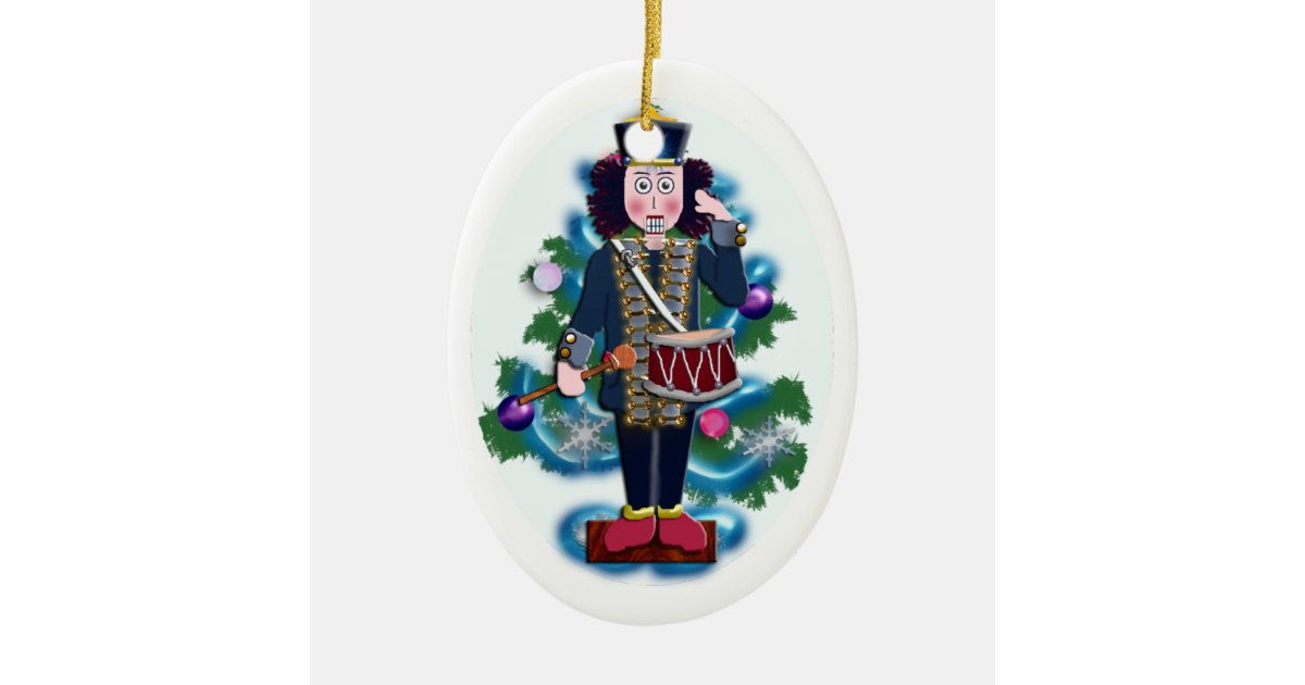 nutcracker drummer boy ceramic ornament zazzle nutcracker drummer boy ceramic ornament zazzle