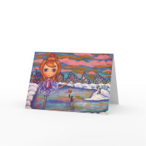 Nutcracker Ice Ballet Card