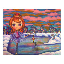 Nutcracker Ice Ballet Poster posters