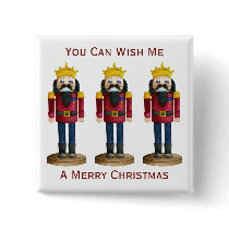 Nutcracker King Button