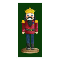 Nutcracker King Menu Card rack cards