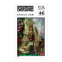 Nutcracker, Red Gold and Green postage by ebroskie1234 Nutcracker, Red Gold and Green postage