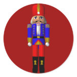 Nutcracker Round Stickers