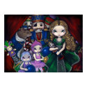 Nutcracker Suite christmas fairy ballet Art Print