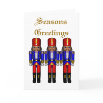nutcrackers traditional  Seasons Greetings cards