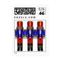 nutcrackers traditional  Seasons Greetings postage