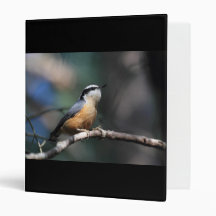 Nuthatch 3 Ring Binder
