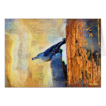 Nuthatch with Seed cards by mrsmas Nuthatch with Seed cards