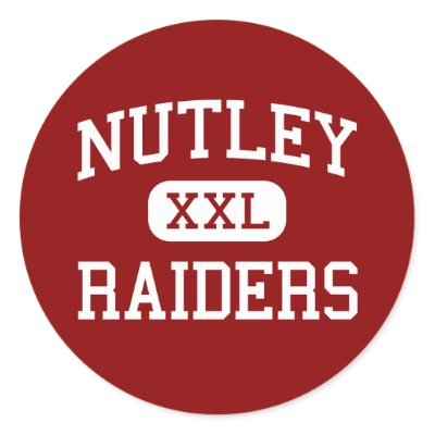 Nutley - Raiders - High School - Nutley New Jersey Round Stickers by