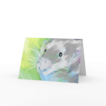 "Nutmeg" Blank Greeting Card by thesalemrats "Nutmeg" Blank Greeting Card