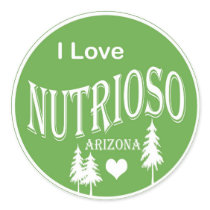 Nutrioso Arizona stickers by WhiteMountainGifts Nutrioso Arizona stickers