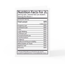 Nutrition Facts For A 2L cards