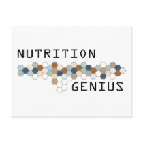 Nutrition Genius postcards by itsallhot Nutrition Genius postcards