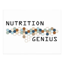 Nutrition Genius Postcards
