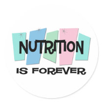 Nutrition Is Forever stickers by sciencewillprevail Nutrition Is Forever stickers