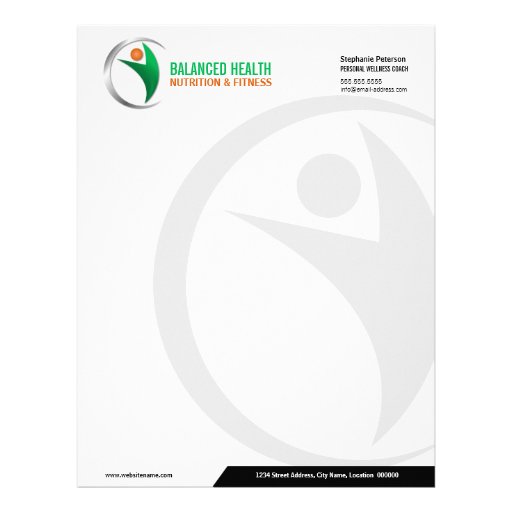 Weight Loss Letterhead, Custom Weight Loss Letterhead Templates