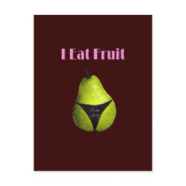Nutritional fruits postcards