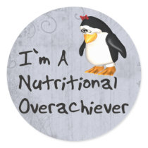 Nutritional Overachiever stickers