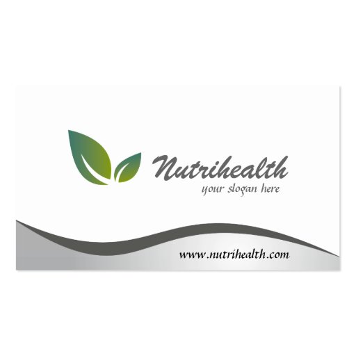 Nutritionist - Business Cards (front side)