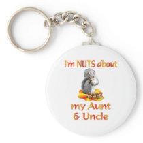Nuts about Aunt & Uncle Key Chain