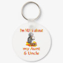 Nuts about Aunt & Uncle keychains