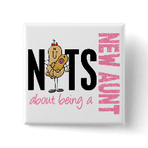 Nuts About Being A New Aunt 1 Pink buttons
