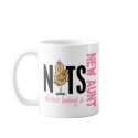Nuts About Being A New Aunt 1 Pink mugs