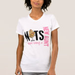 Nuts About Being A New Aunt 1 Pink Tshirts