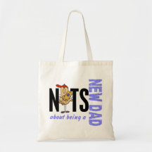 Nuts About Being A New Dad 1 (Blue) Bag