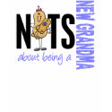 Nuts About Being A New Grandma 1 Blue t-shirts by gonenuts Nuts About Being A New Grandma 1 Blue t-shirts