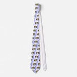 Nuts About Being A New Mom 1 Blue Custom Tie