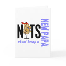 Nuts About Being A New Papa 1 Blue cards