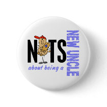 Nuts About Being A New Uncle 1 Blue buttons