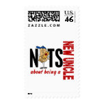 Nuts About Being A New Uncle 1 Red Stamps