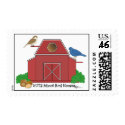 Nuts about Bird Houses Postage Stamps by RanchLady Nuts about Bird Houses Postage Stamps