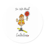 Nuts About Construction stickers