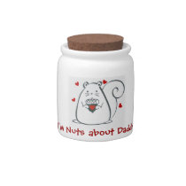 Nuts about Dad Candy Dishes