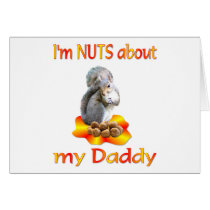 Nuts about Daddy cards