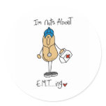 Nuts About EMT-ing stickers
