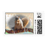 Nuts about Fall 1 Postage Stamp