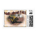 Nuts about Fall 2 postage