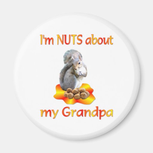 Nuts about Grandpa 2 Inch Round Zazzle