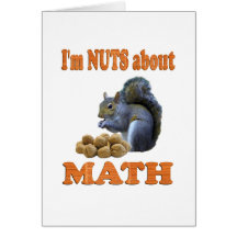 Nuts about Math Cards