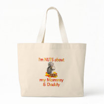 Nuts about Mommy & Daddy bags