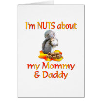 Nuts about Mommy & Daddy cards